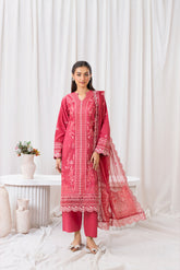 Aqs N Man Stitched 3 Piece Summer Collection'2025-Gul e Shabnam-AM-022